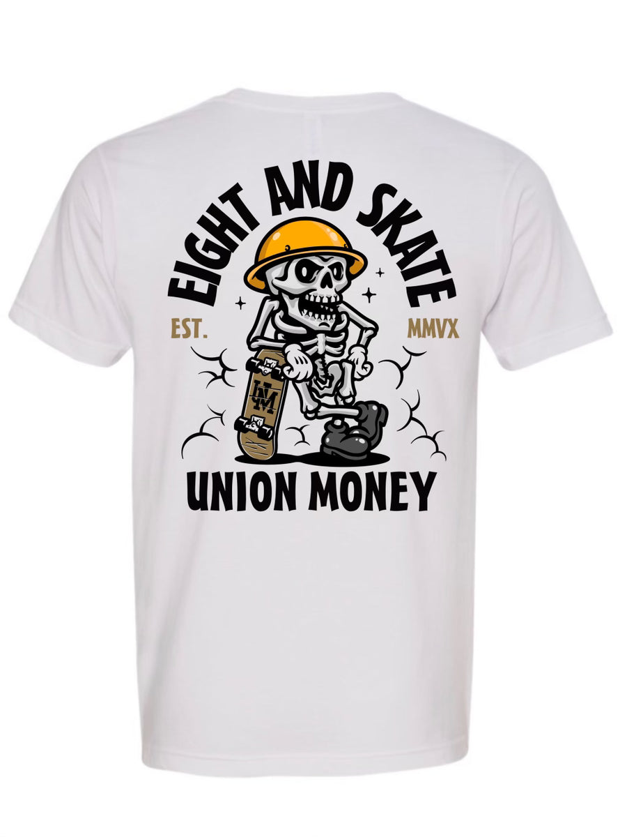Eight and Skate T-Shirt – UNION MONEY CO Eight and Skate T-Shirt – UNION MONEY CO