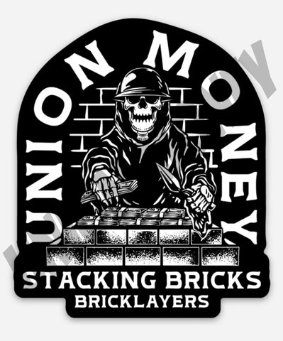 Stacking Bricks Sticker