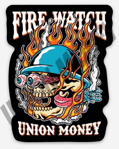 Fire Watch Sticker