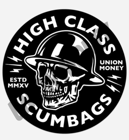 High Class Scumbags - Truck sticker