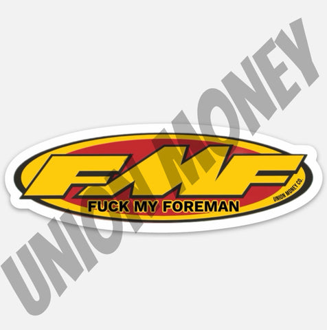 FMF Sticker
