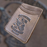 Fuck Your Suits - Brown Leather Wallet