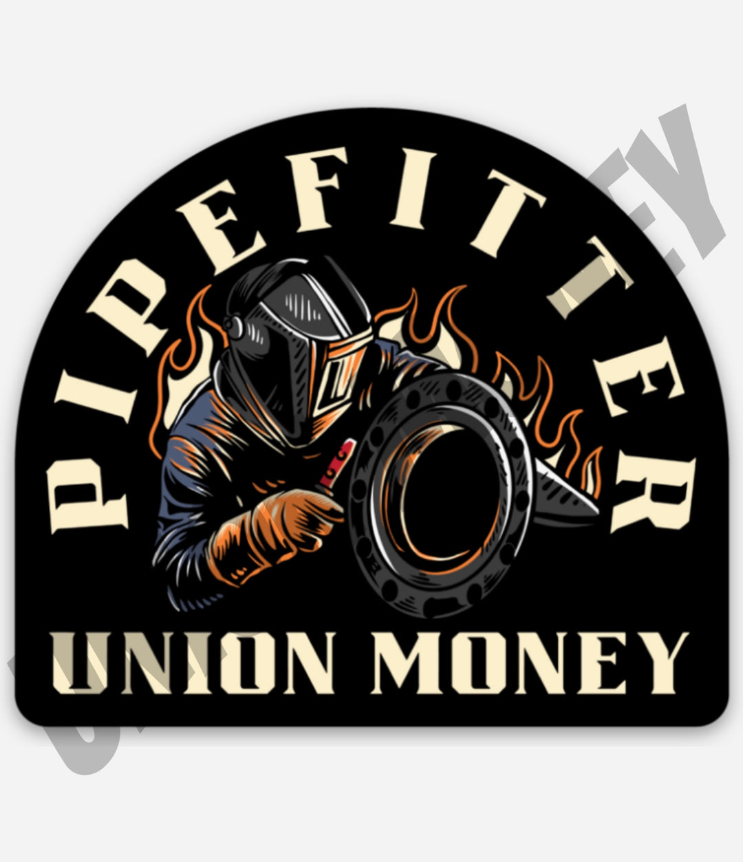 Union Pipefitter Sticker Bundle – Hard Hat Decals, 3M Vinyl (SH-48)