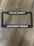 UM JOURNEYMAN license plate frame