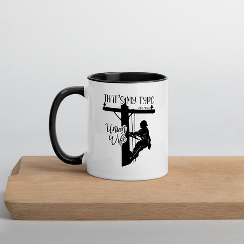 That's My Type Mug with Color Inside