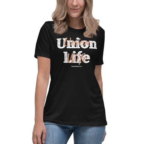 Union Wife overlay Women's Relaxed T-Shirt